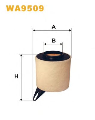 WIX FILTERS wa9509 -  Воздушный фильтр